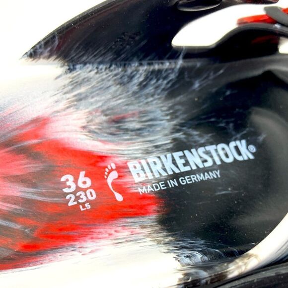 NWT Birkenstock Arizona Eva Multicolor Sandals Size 36/230 Germany - Picture 9 of 11